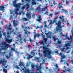 Tie dye shibori seamless pattern. Watercolour abstract texture.