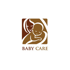 baby care Logo vector template eps for your company, industry purpose ready to use