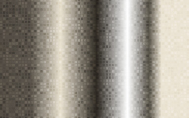 Creative digital Titanium silver color with blur style background design.