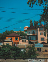 houses in the city