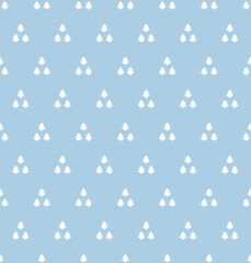 Tree in triangle pattern seamless repeat background