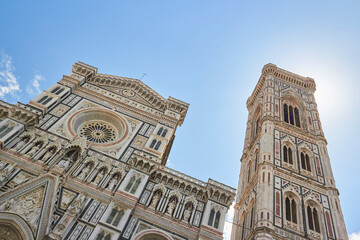 The beautiful Cathedral of Santa Maria del Fiore, Florence, Italy