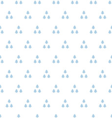 Tree in triangle pattern seamless repeat background