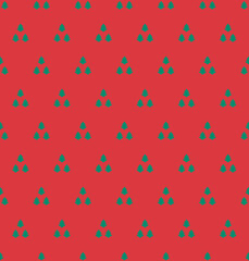 Tree in triangle pattern seamless repeat background