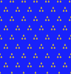 Tree in triangle pattern seamless repeat background