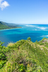 Fototapeta na wymiar The trail to paradise - Hawaii
