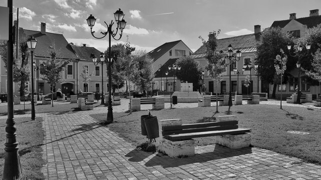 old park in the old town