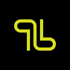 qb letter, qmb letter logo design vector