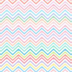 colorful coral zigzag pattern background