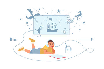 Audiobook club concept