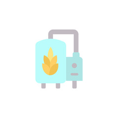Beer, spike brewing icon. Simple color vector elements of international beer day icons for ui and ux, website or mobile application