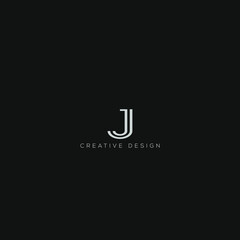 Obraz premium Creative letter J/ JJ design.icon used for your company logo.
