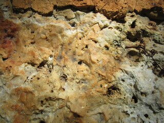 close up of a rock