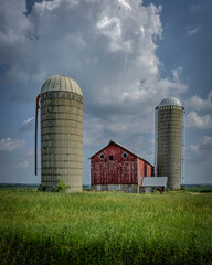 Old, rustic Wisconsin Barns  