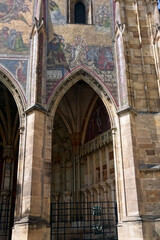 St. Vitus Cathedral in Prague Castle complex in Prague, Czech Republic