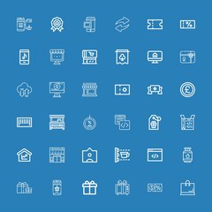 Editable 36 price icons for web and mobile