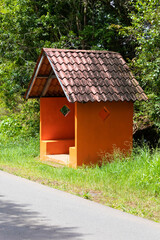 Panama Boquete local bus stop