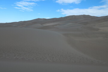 Sand dunes in southern Colorado