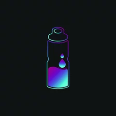 Foto op Aluminium design icon tumbler bottle drink water logo vector © bamban