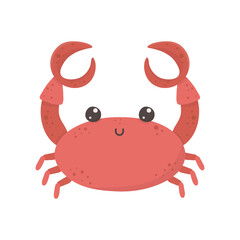 sea crab marine nature isolated design icon