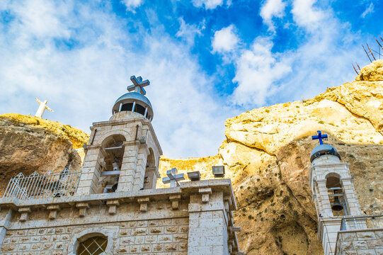 Monasteries in Ma`loula: Greek Catholic Mar Sarkis and Greek Orthodox Mar Thecla
