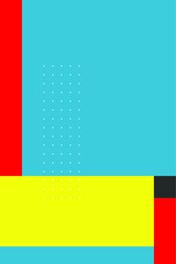 Simple geometric design, vector background.