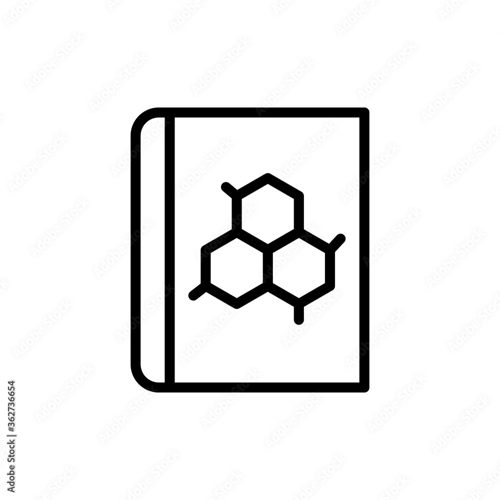 Poster book, chemistry icon. simple color vector elements of stinks icons for ui and ux, website or mobile 