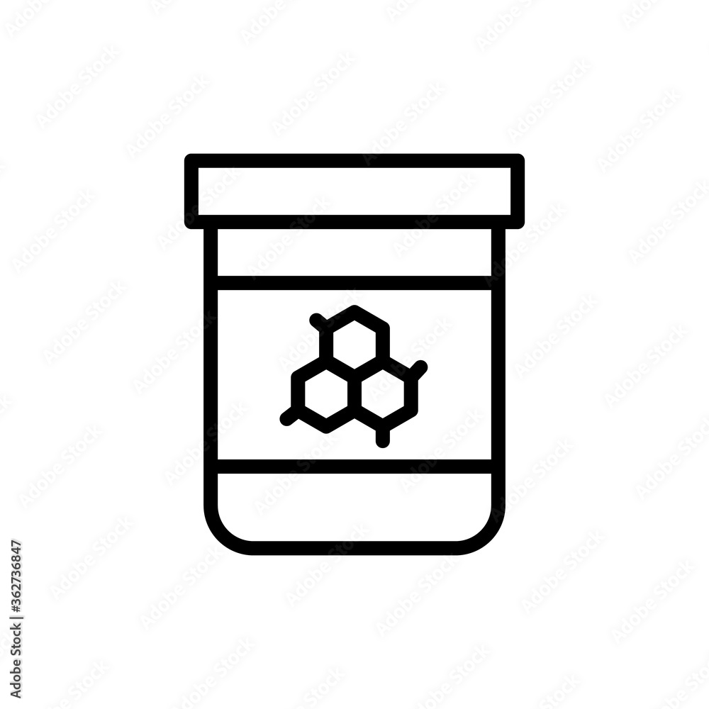 Poster bank, molecule icon. simple color vector elements of stinks icons for ui and ux, website or mobile a