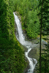 Fototapeta na wymiar Wallace Falls Waterfall