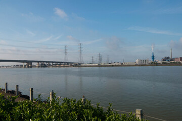 Obraz premium The river scenery