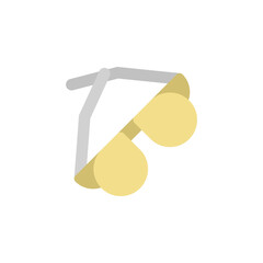 Sunglasses, summer icon. Simple color vector elements of vacation icons for ui and ux, website or mobile application