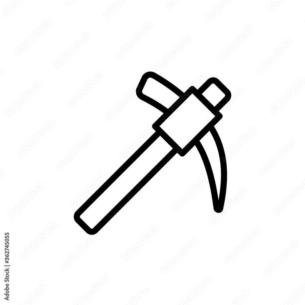 Poster hoe icon. simple line, outline vector elements of video game icons for ui and ux, website or mobile 