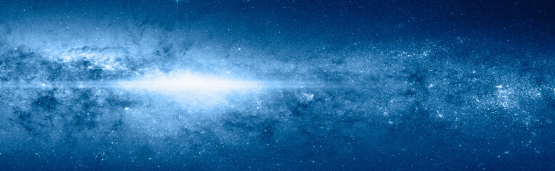 Fototapeta Supernova explosion in the center of the milky way 