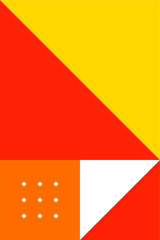 Simple geometric design, vector background.