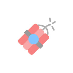 Explosive icon. Simple color vector elements of video game icons for ui and ux, website or mobile application