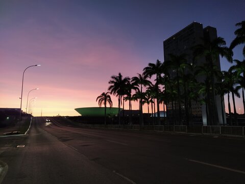 Brasilia sunset