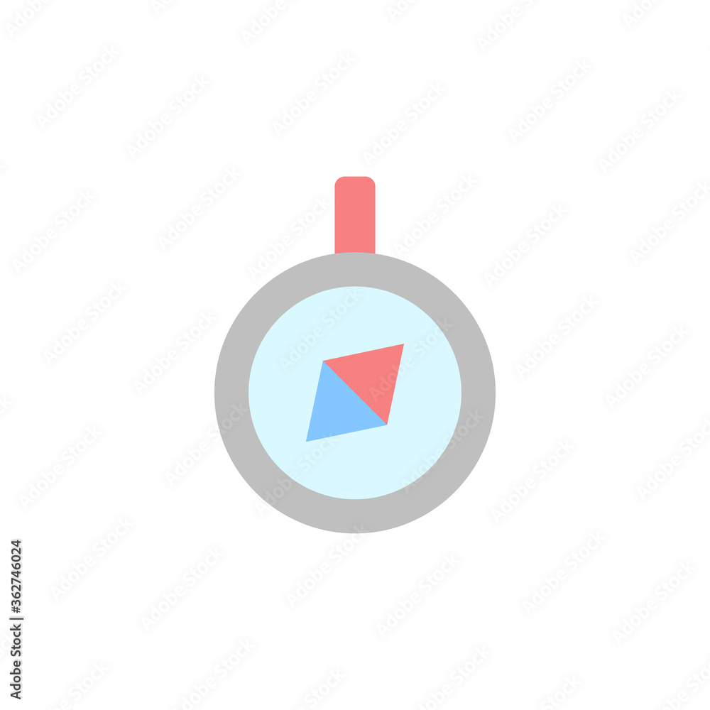 Poster compass icon. simple color vector elements of video game icons for ui and ux, website or mobile appl