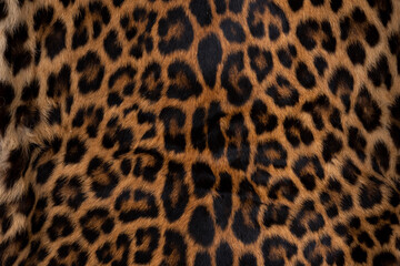Leopard skin texture : Close-up leopard spot pattern texture background. - obrazy, fototapety, plakaty