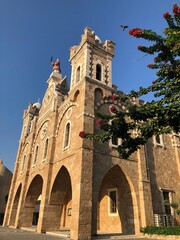 Fototapeta na wymiar Christian church on Middle East 