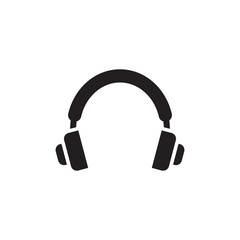 Fototapeta na wymiar headphone icon vector symbol template