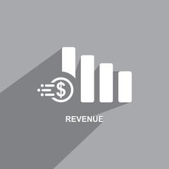 revenue icon, Business icon vector
