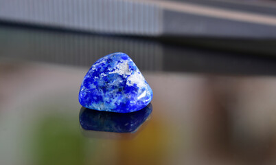 Lapis Lazuli Beautiful natural blue stone For making jewelry	