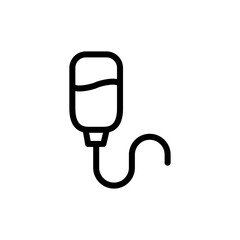 infusion icon vector symbol template