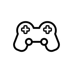 joystick icon, game pad icon vector symbol template