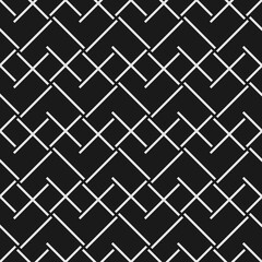 Seamless abstract patterns. Geometric texture of mesh.