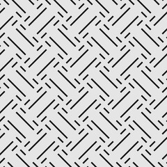 Seamless abstract pattern. Striped texture of interlacing.