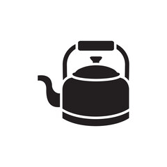 kettle icon vector symbol template