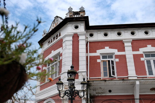 Marba Building is historic building in the old city of Semarang, was built in the mid-19th century, Kota Lama Semarang, Indonesia.