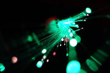 Light explosion background
