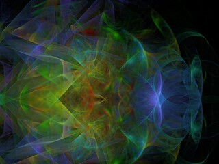 Obraz premium Imaginatory fractal background Image
